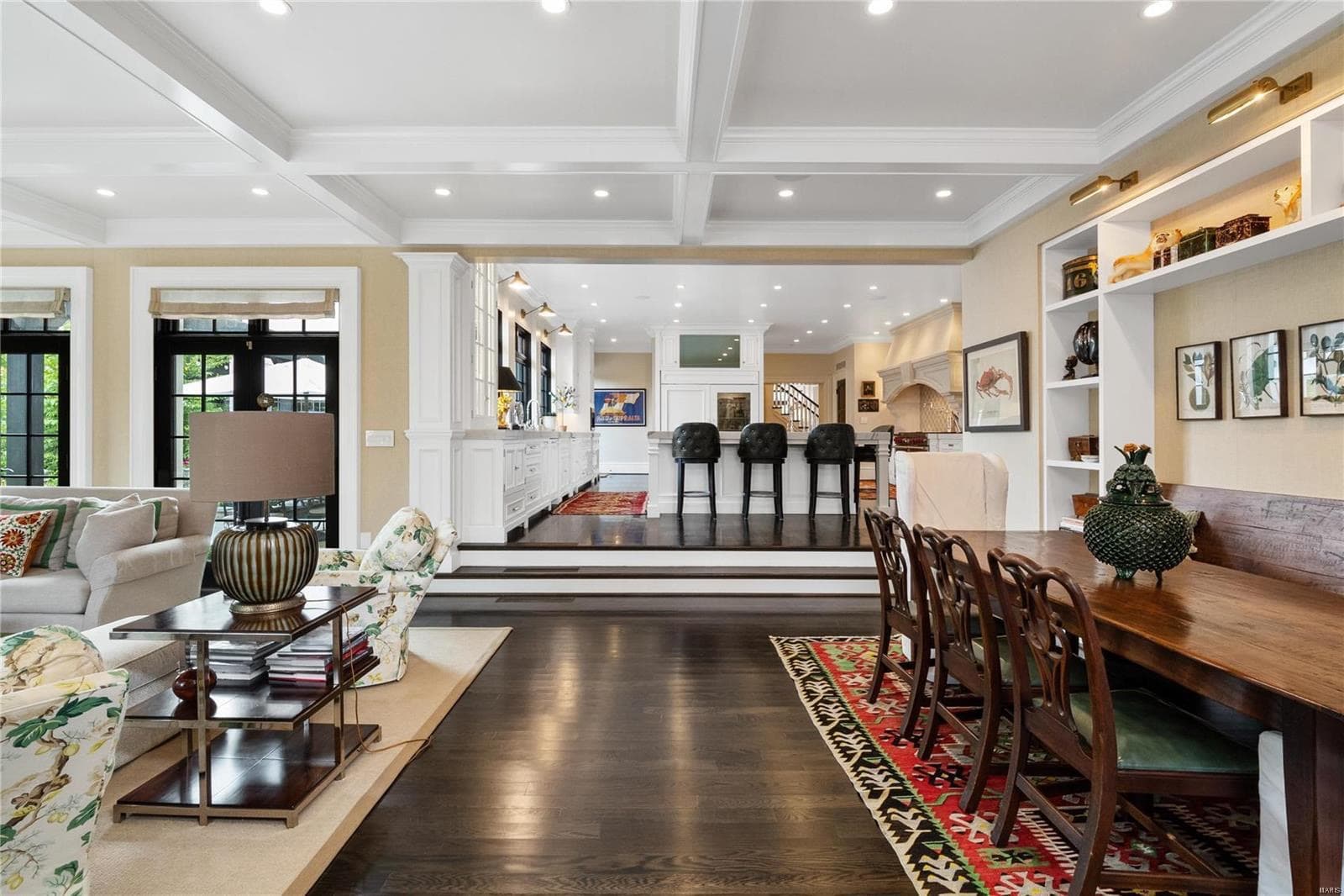 another living room of a different remodeled home